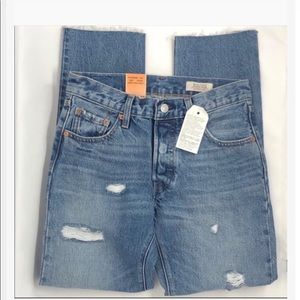 Brand New Levi’s 501 Straight Leg Button Fly